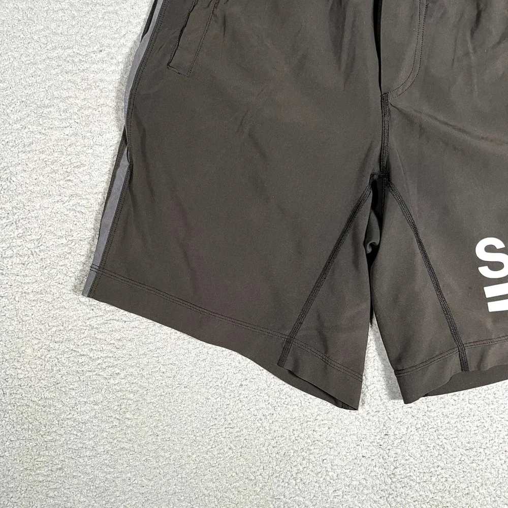 Lululemon Shorts Mens Large Black Pace Breaker Lined 8